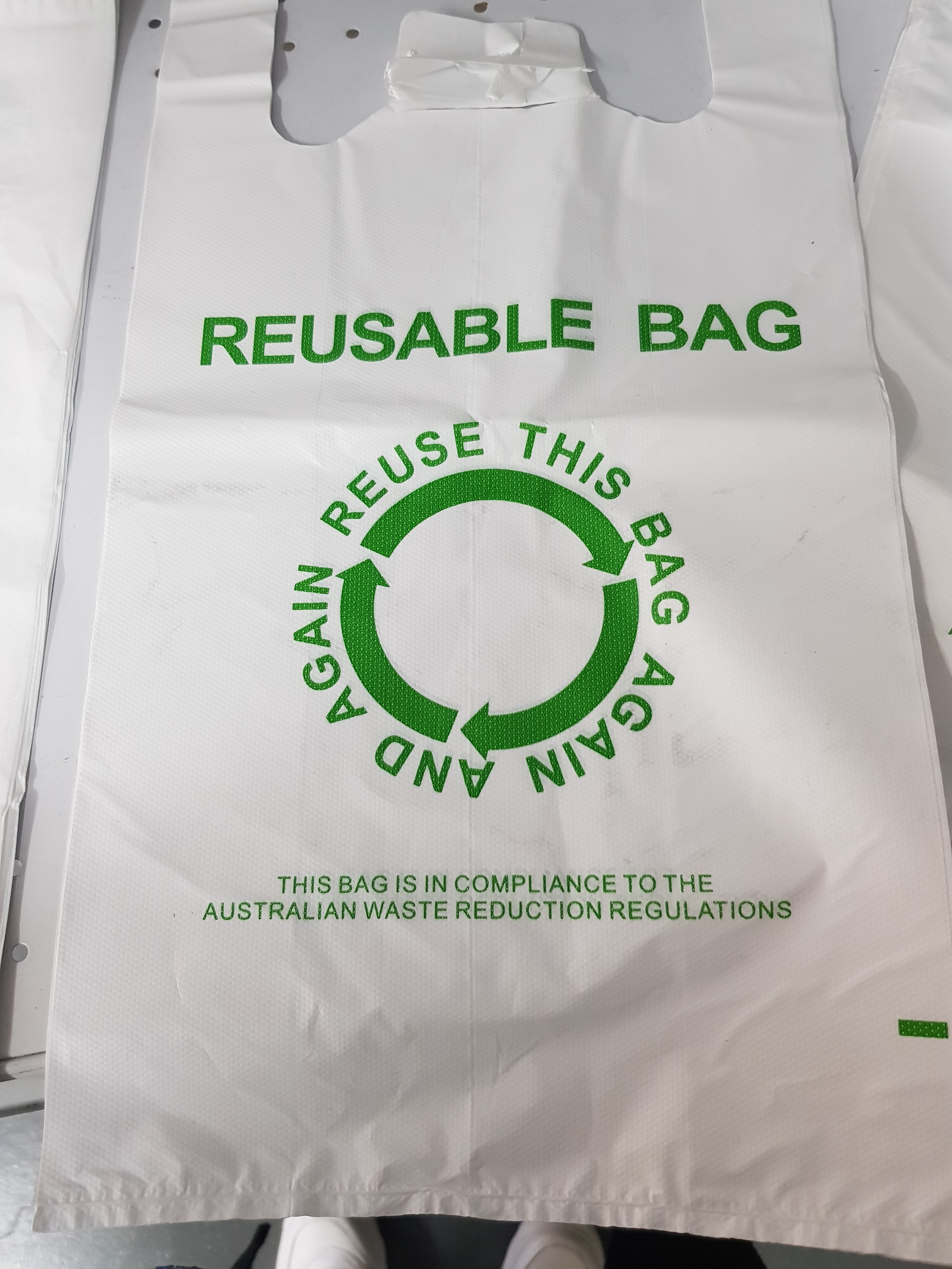 Medium Enviro Reusable Singlet Bag (Compliant)